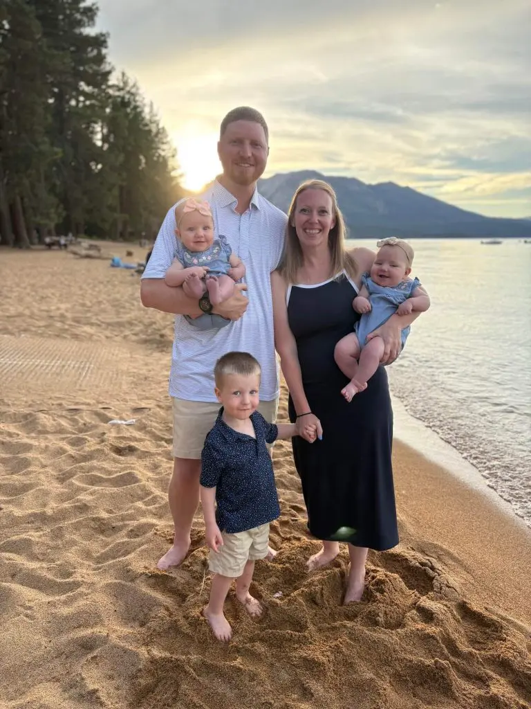 Jordan Huff and his family